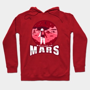 Astronaut on mars - space astronaut mars Hoodie